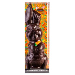 Dark Chocolate Laughing Rabbit & Carrot 200g