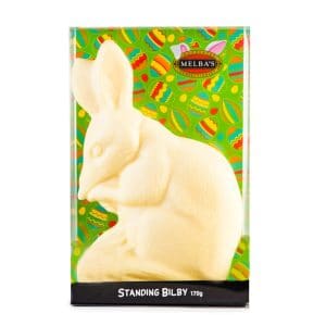 White Chocolate Standing Bilby 170g